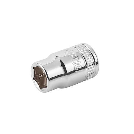 3/8" Drive 10mm 6-Point Socket for Easy Fastener Removal