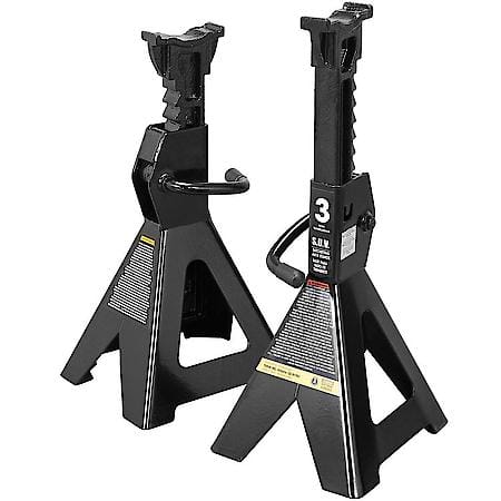 Steel Jack Stands (Fits: Suvs And Extended Height Trucks): 3 Ton (6,000 Lb) Capacity