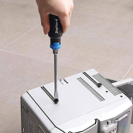 5/16 in. x 6 in. Flat Head Screwdriver: Magnetic Tip for Precise Control