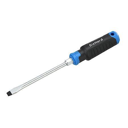 5/16 in. x 6 in. Flat Head Screwdriver: Magnetic Tip for Precise Control