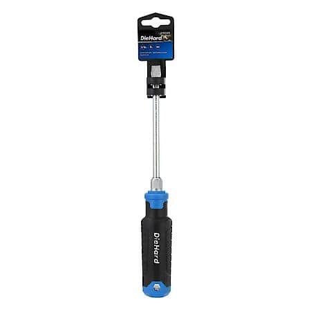 5/16 in. x 6 in. Flat Head Screwdriver: Magnetic Tip for Precise Control