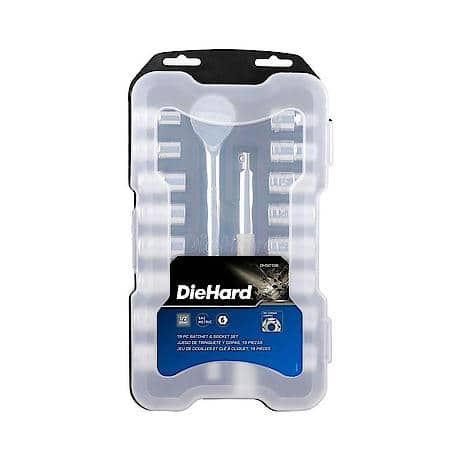1/2 in. Drive Socket Set: SAE & Metric Coverage, 19-Piece