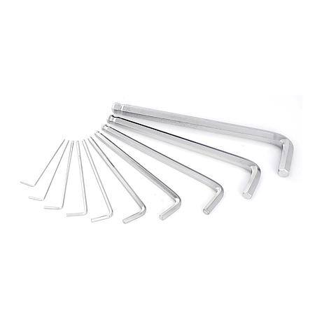 Long Arm Hex Key Set Metric 10-Piece