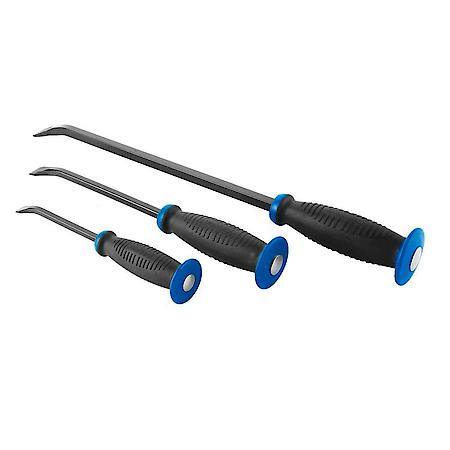 Pry Bar Set: Durable Build with Corrosion Resistance, 3┬┐Piece