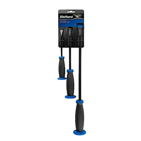 Pry Bar Set: Durable Build with Corrosion Resistance, 3┬┐Piece