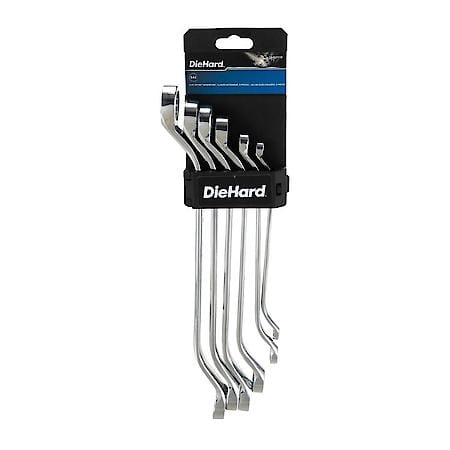 Offset Wrench Set: Reach Tight Spaces with Offset Design, 6┬┐Piece