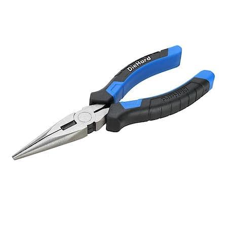 6 in. Long┬┐Nose Pliers: Comfort Grip for Better Control