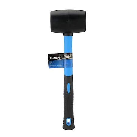 16 oz Rubber Mallet: Non┬┐Marring Strikes for Controlled Impact