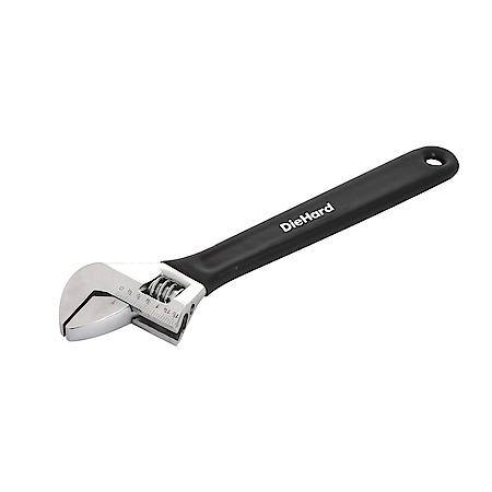 12" Adjustable Wrench with Durable Chrome Vanadium Steel