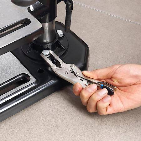 6.5 in. Long Nose Locking Pliers: Quick Release for Secure Grip