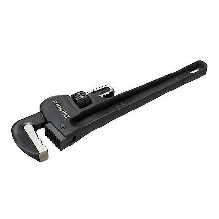 14 in. Pipe Wrench: Adjustable Jaw for Strong Grip on Round Pipes