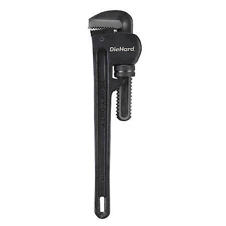 14 in. Pipe Wrench: Adjustable Jaw for Strong Grip on Round Pipes