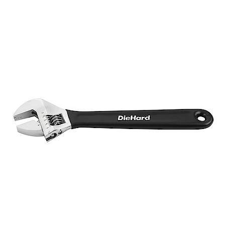Durable 10" Adjustable Wrench with Anti-Slip Grip