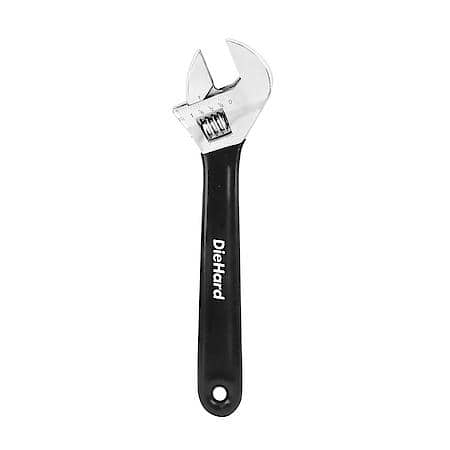 Durable 10" Adjustable Wrench with Anti-Slip Grip