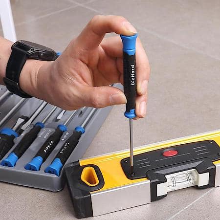 Screwdriver Set: Slotted & Phillips Drivers for Versatile Use, 15┬┐Piece