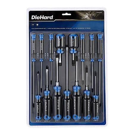 Screwdriver Set: Slotted & Phillips Drivers for Versatile Use, 15┬┐Piece