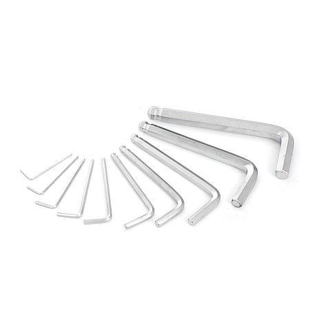 Short Arm Hex Key Set MM 10-Piece