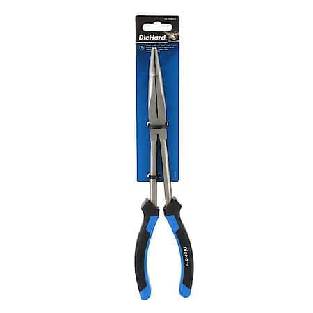 11 in. Long Reach Pliers: 45-Degree Bent Tip for Tight-Space Access