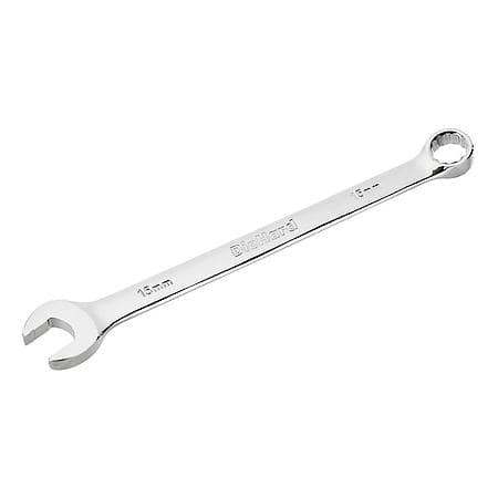 15mm Extra Long Combination Wrench - Anti-Slip, Chrome Vanadium Steel