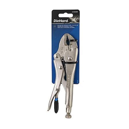 7 in. Curved Jaw Locking Pliers: Strong Grip for One┬┐Handed Operation