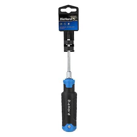 #2 x 4 in. Phillips Screwdriver: Magnetic Tip for Secure Fastener Control