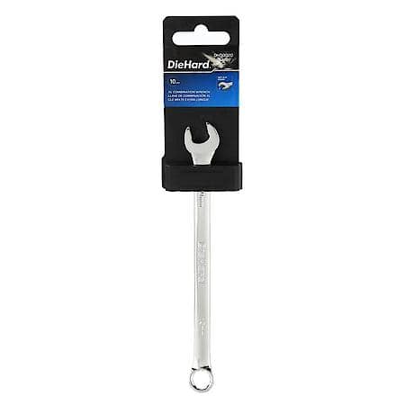 10mm Extra Long Combination Wrench - Anti-Slip Jaw, Chrome Vanadium Steel