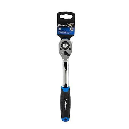 1/2 in. Drive Ratchet: 72┬┐Tooth Quick Release with Offset Head for Access