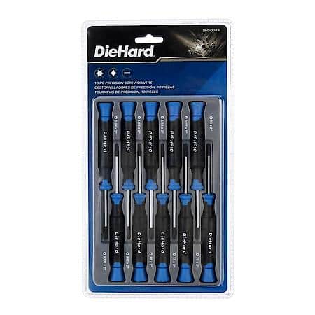 Precision Screwdriver Set: Finger Control Caps for Accuracy, 10┬┐Piece