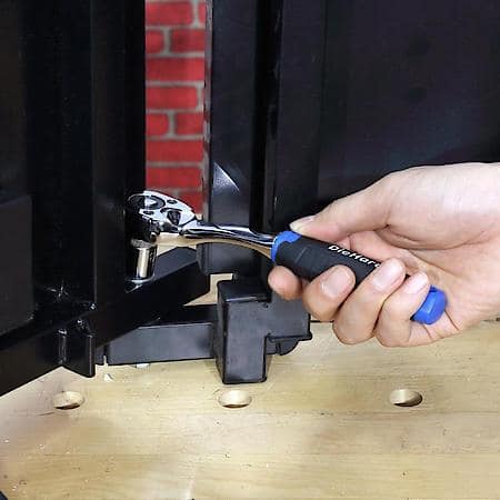 3/8 in. Drive Ratchet: 72┬┐Tooth Quick Release with Offset Head
