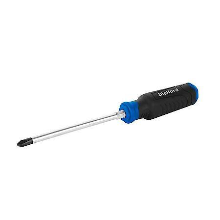 #3 x 6 in. Phillips Head Screwdriver: Magnetic Tip for Secure Fastening