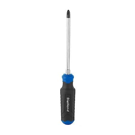 #3 x 6 in. Phillips Head Screwdriver: Magnetic Tip for Secure Fastening