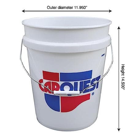Easy Flex 5 Gallon Black Bucket Lid