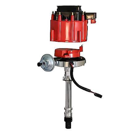 Distr HEI Chevy SB/BB red cap