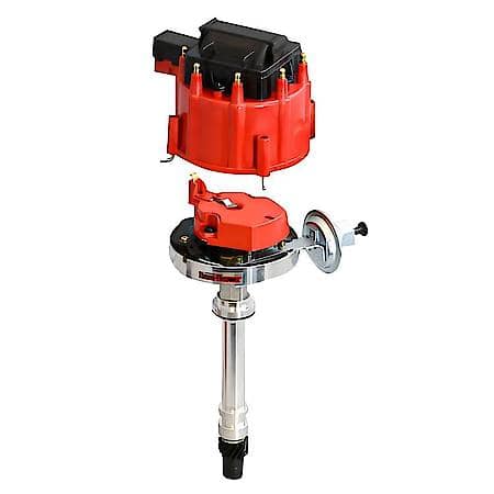 Distr HEI Chevy SB/BB red cap