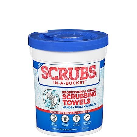 Scrubs In-A-Bucket, 72 Count