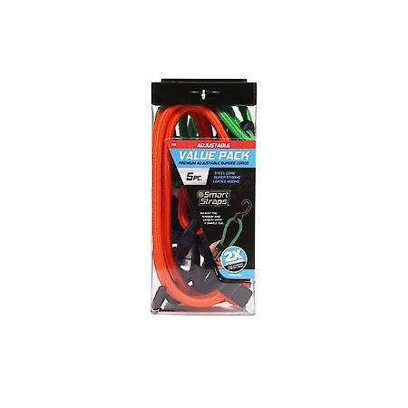 Adjustable Super Strong Value Pack Assortment, 5 Pack