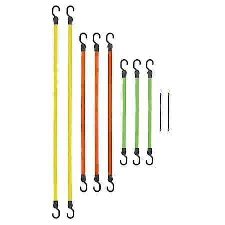 Flat Strap Value Pack Assortment, 10 Pack