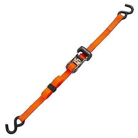 10' 3000 lbs Padded Heavy Duty Ratchet 4 Pack Orange