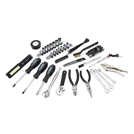 Roadside Emergency Tool Kit: Essential Tools with Portable Tote, 73┬┐Piece