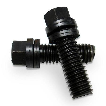 Wedge-Locking Header Bolts, 3/8"-16 Thread Diameter, 1" Long, 16 Bolt Set