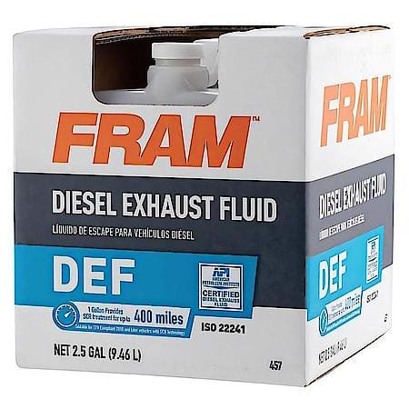 DEF (Diesel Exhaust Fluid), API Certified,  2.5 Gallon