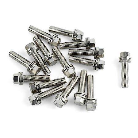 Wedge-Locking Header Bolts; M8, 1.181" Long, 12 Bolt Set