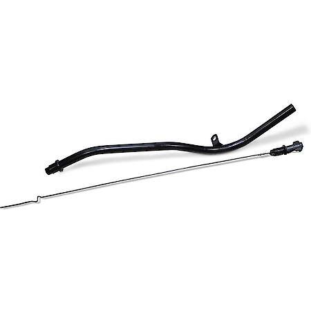 GM Powerglide Locking Transmission Dipstick, Natural finish; Long,
