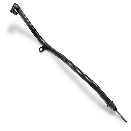 GM Powerglide Locking Transmission Dipstick, Natural finish; Long,