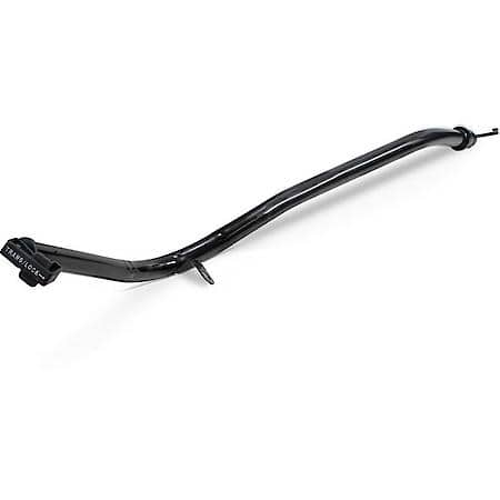 GM Powerglide Locking Transmission Dipstick, Natural finish; Long,