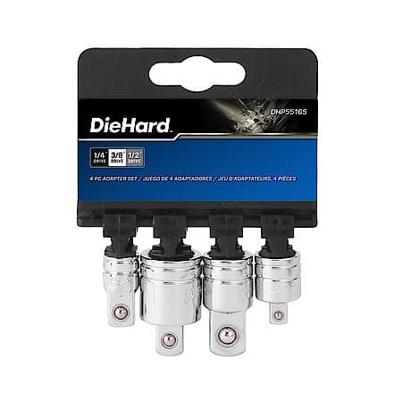 4-Piece Socket Adapter Set for Increased Project Performance
