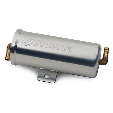 Radiator Overflow Canister, Billet Aluminum, Natural Finish