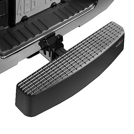 2" Receiver Hitch Mount, Block Step, 24" W, 300 Lb Capacity, Non Extendable