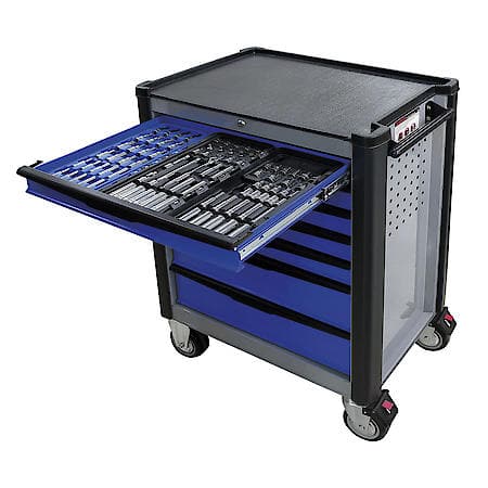 3/8" Drive Tri-fold Ratchet Socket Set, SAE & Metric, 83-Piece, 72 Tooth