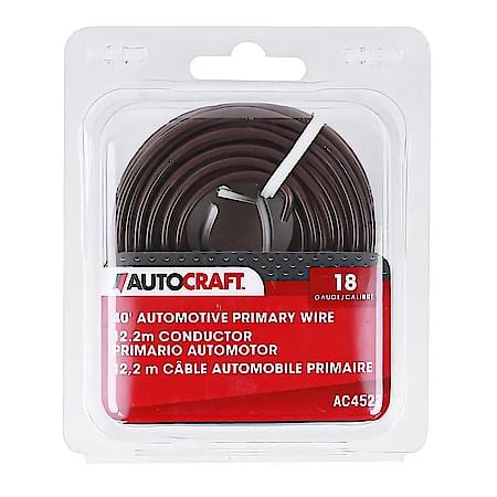 Primary Wire, 18GA BRN 40